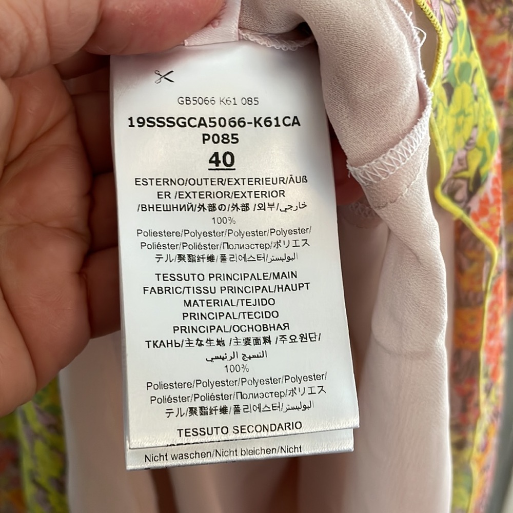 GIAMBA FLORAL DRESS - Picture 10 of 10